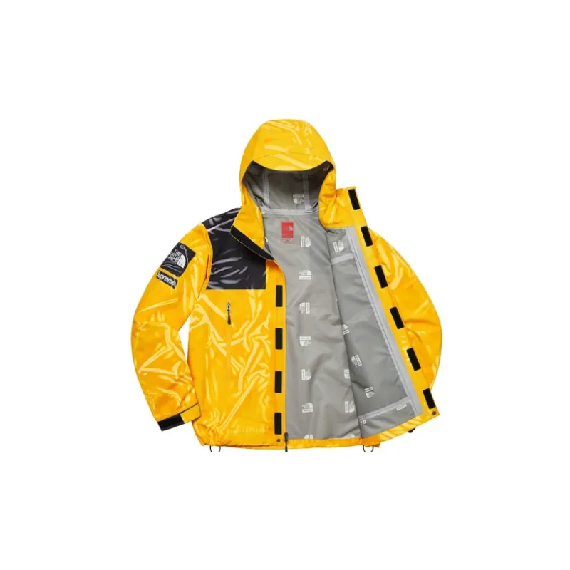 Supreme The North Face Printed Taped Seam Shell Trompe L'oeil Jacket-14