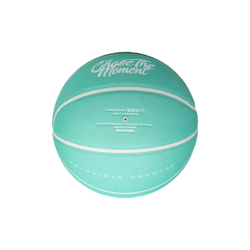 COURTMAN PU Basketball Turquoise Size 7 Training Unisex-3