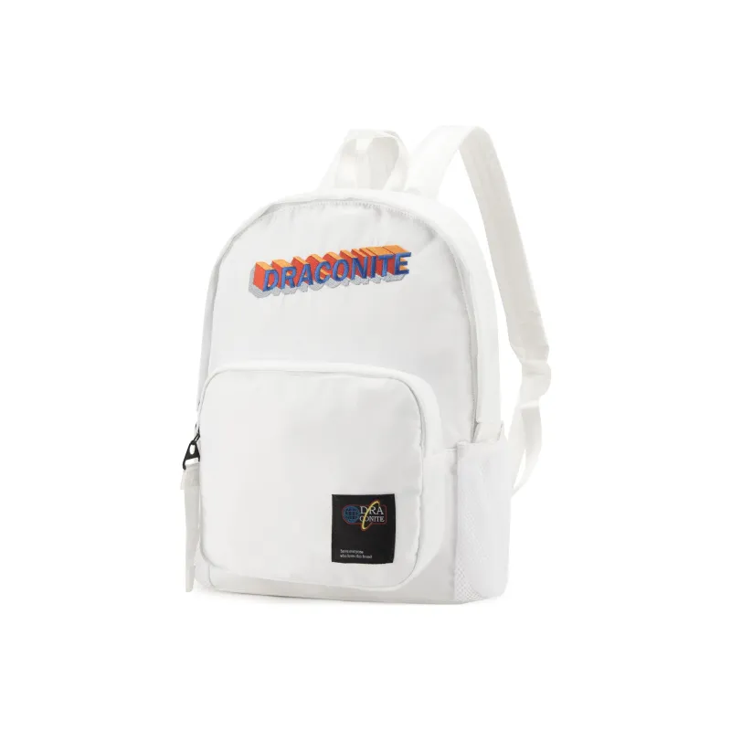 DRACONITE Nylon Polyester Backpack Laptop Bag Regular Unisex White-1