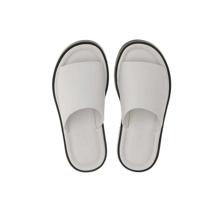 FERRAGAMO GIUNONE FLAT OPEN TOE MULE LEATHER-2