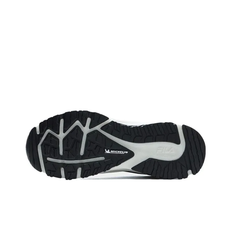 FILA BOA LYNX 1+ Anti Slip Wear Resistant Low Top Casual Running Shoes Men's Black-4