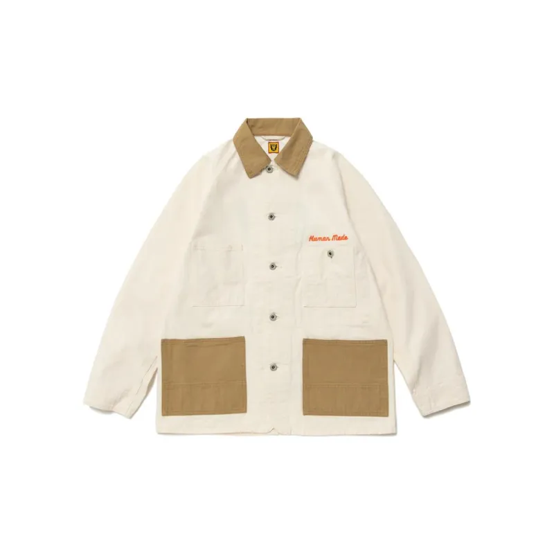 HUMAN MADE Herringbone Coverall Jacket - Cheap Rcj Jordan Outlet