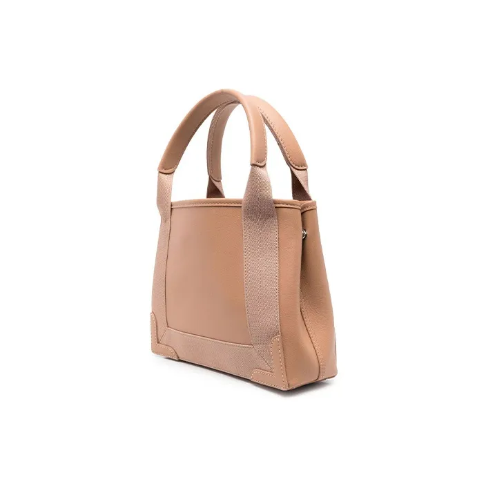 Balenciaga Navy Calfskin Shoulder Bag Crossbody Bag Handbag Extra Small Women's Blush Beige-1