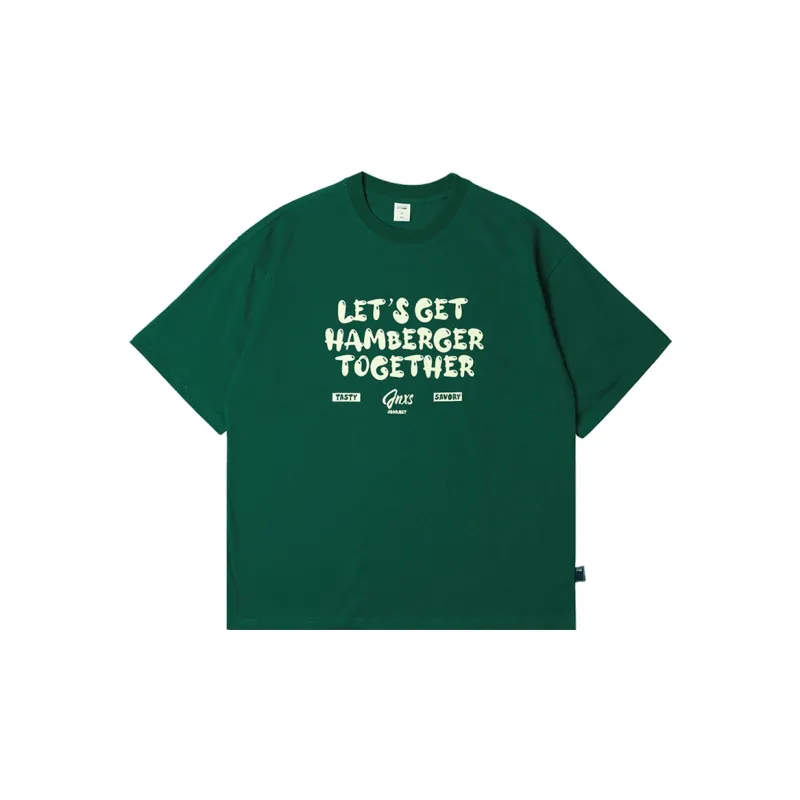 NewJnxs Drop Shoulder Sleeve T-Shirt Unisex-5
