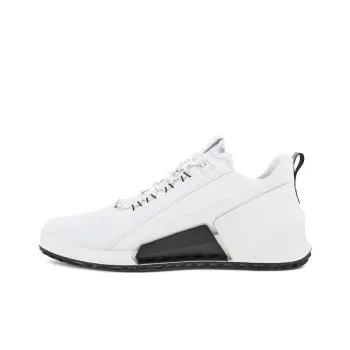 Ecco Striding 2.0 Series Low Top Sports Casual Shoes Men's White