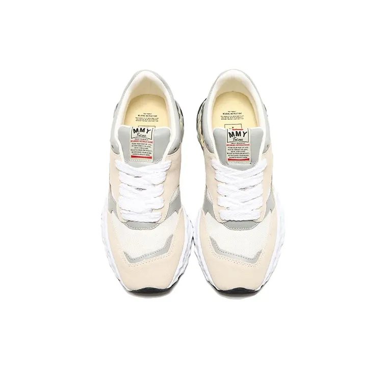 MIHARA YASUHIRO George Leather Low White Cream-3