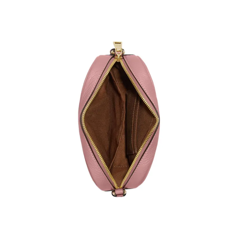 COACH Jamie Pebbled Leather Camera Bag Shoulder Bag Crossbody Bag Mini Women's Pink-2