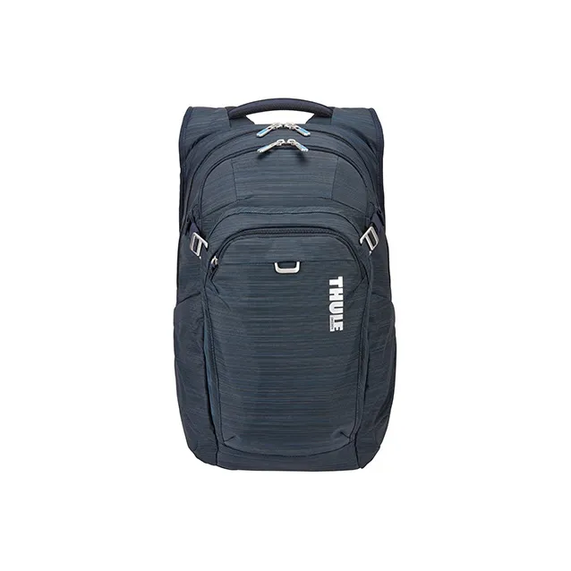 THULE Nylon Fabric Laptop Backpack Medium Size Unisex Black Blue-3
