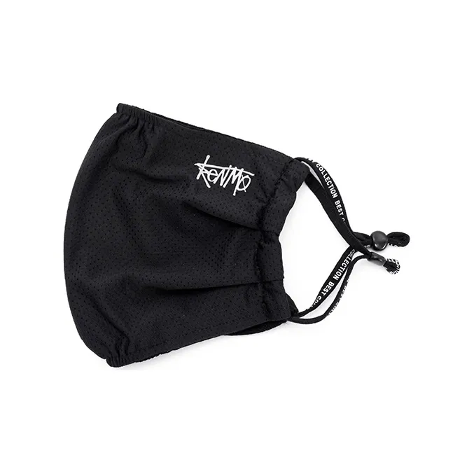 KENMO Face Masks Unisex Black+Box Set-2