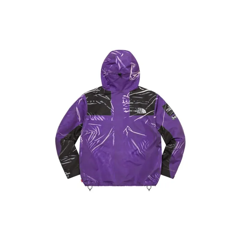 Supreme The North Face Printed Taped Seam Shell Trompe L'oeil Jacket-10