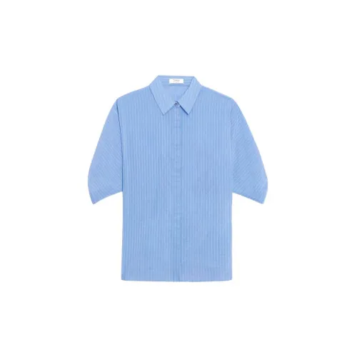 THEORY X Lucas Ossendrijver Shirts Women's Blue/White G12