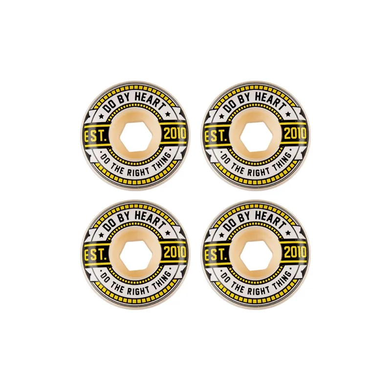 DBH Skateboard Wheels Double Kick Skateboard Set-0