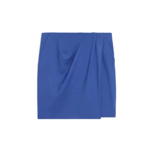 THEORY X Lucas Ossendrijver Casual Short Skirts Women's Blue