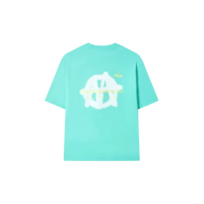 FILA T Shirt Unisex Verdant Light Green-1
