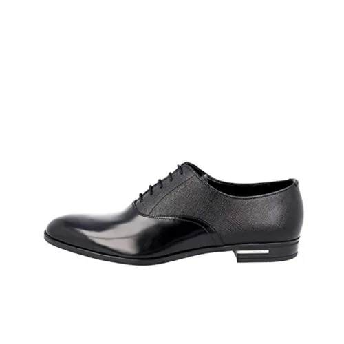 PRADA Shoes Dress Shoes Men Low-Top Black