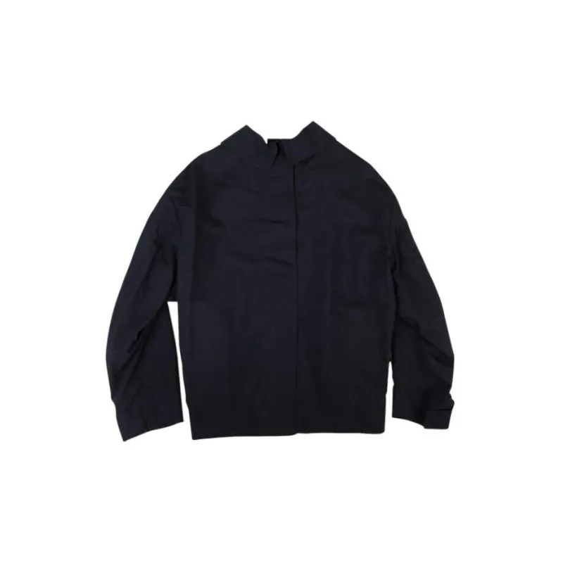 MARNI Collared Button Down Jacket 'Blue'-1