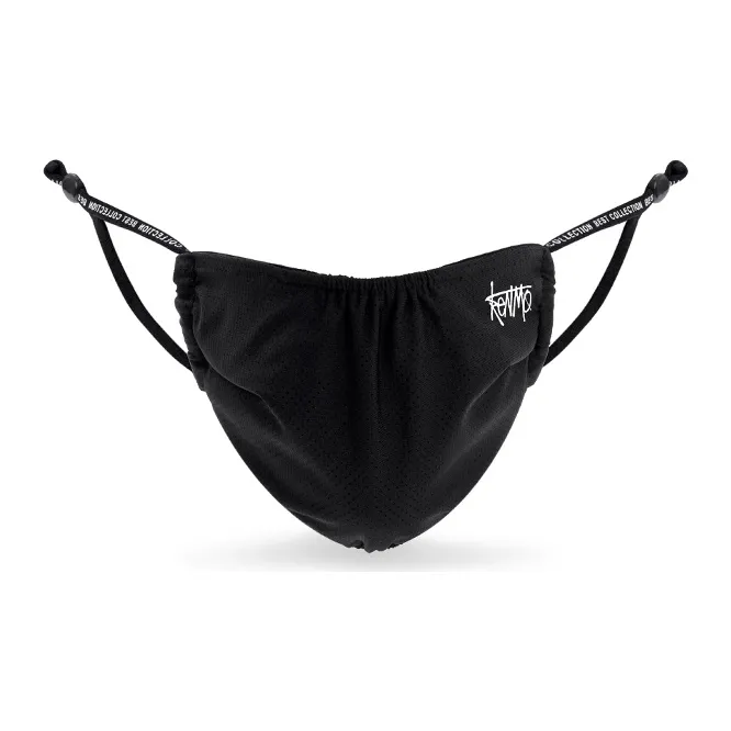 KENMO Face Masks Unisex Black+Box Set-0