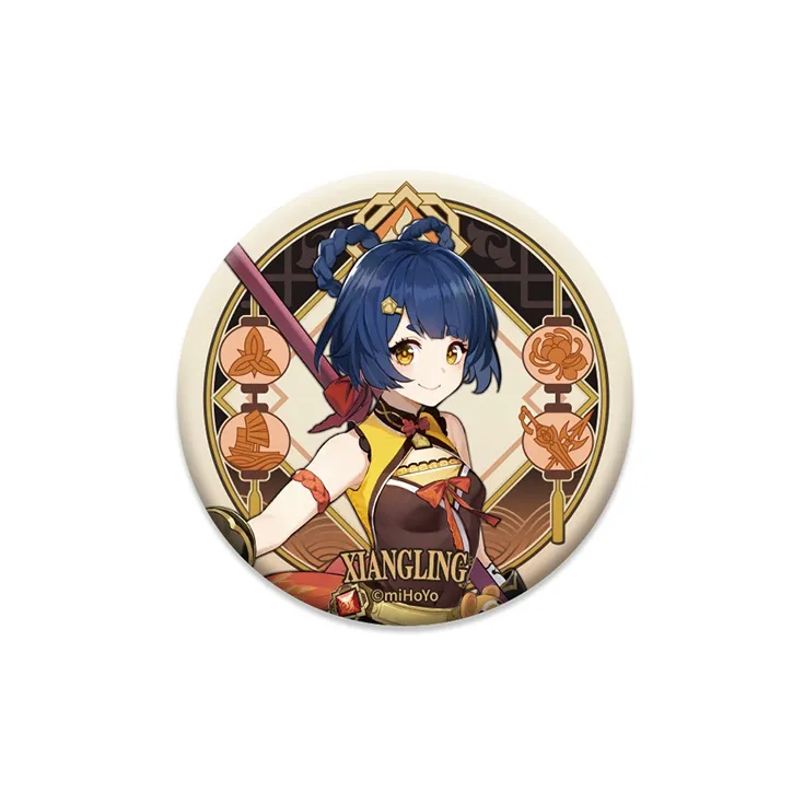 GenShin Genshin 'Moonlit Port' Collection Character Badges-3