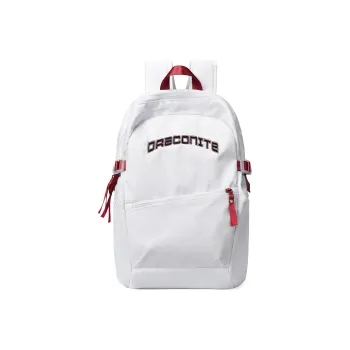 DRACONITE Polyester Student Backpack Regular Unisex White