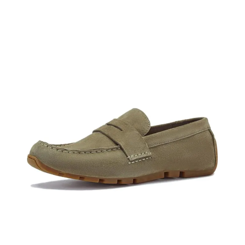 Clarks Loafers Men's Olive Green-3