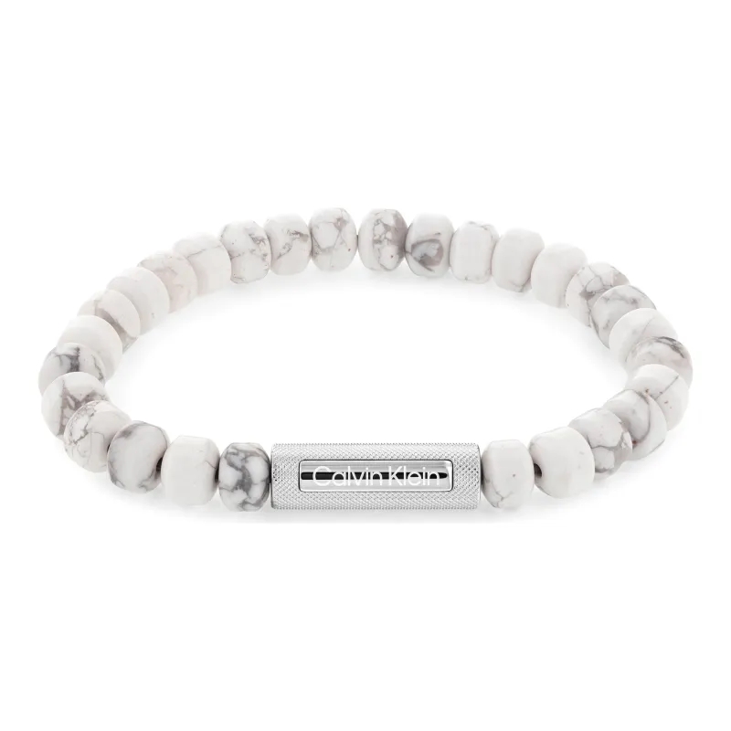 CK/Calvin Klein Marble Bracelets Men's Fortune Beaded Bracelet-1