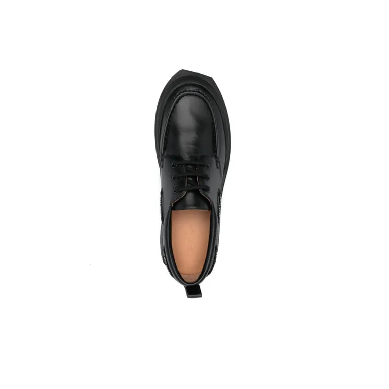OFF WHITE Derby Shoes Men's Black-4