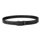 Gunmetal Buckle Black Strap