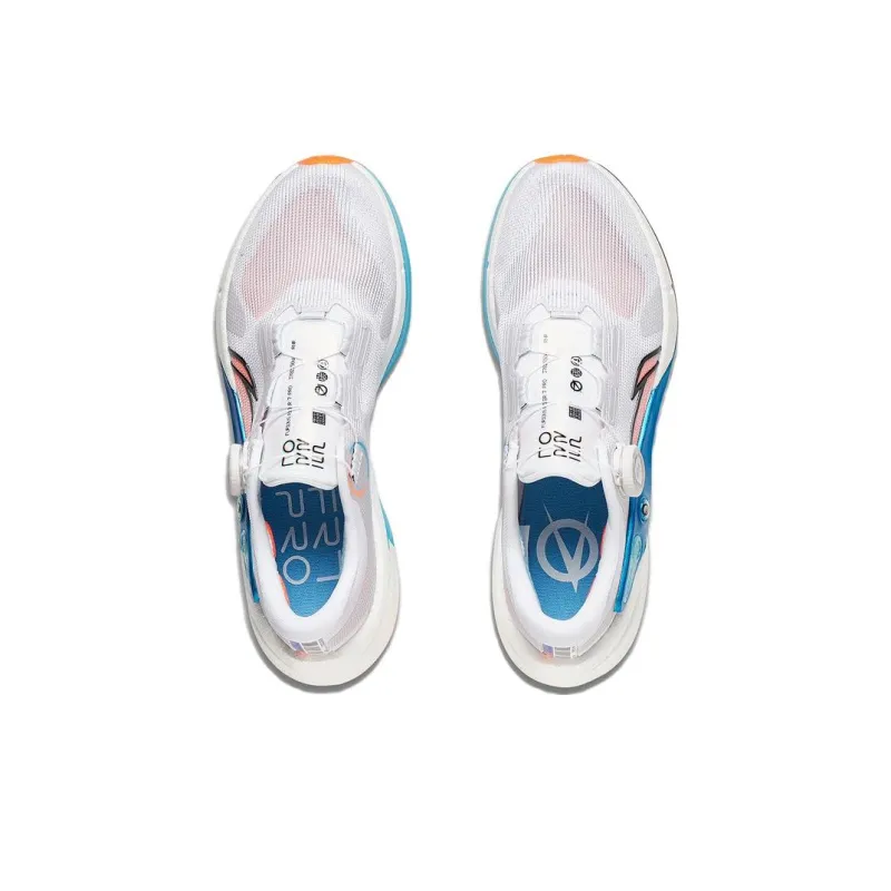 LINING Furious Rider 7.0 PRO Running Shoes Men Low Top White/Blue/Red-3