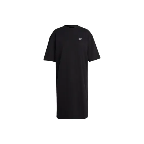 Adidas Originals ADICOLOR CLASSICS TEE DRESS Short-Sleeved Dresses Women's Black