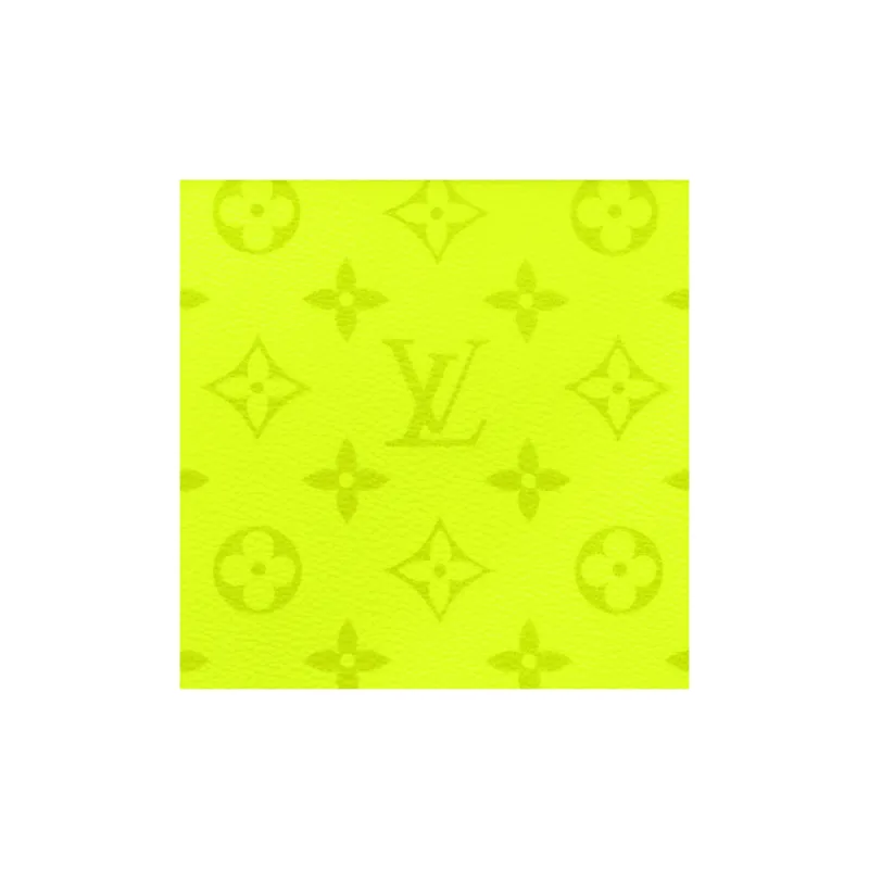 LOUIS VUITTON Pochette Voyage Neon Yellow-5
