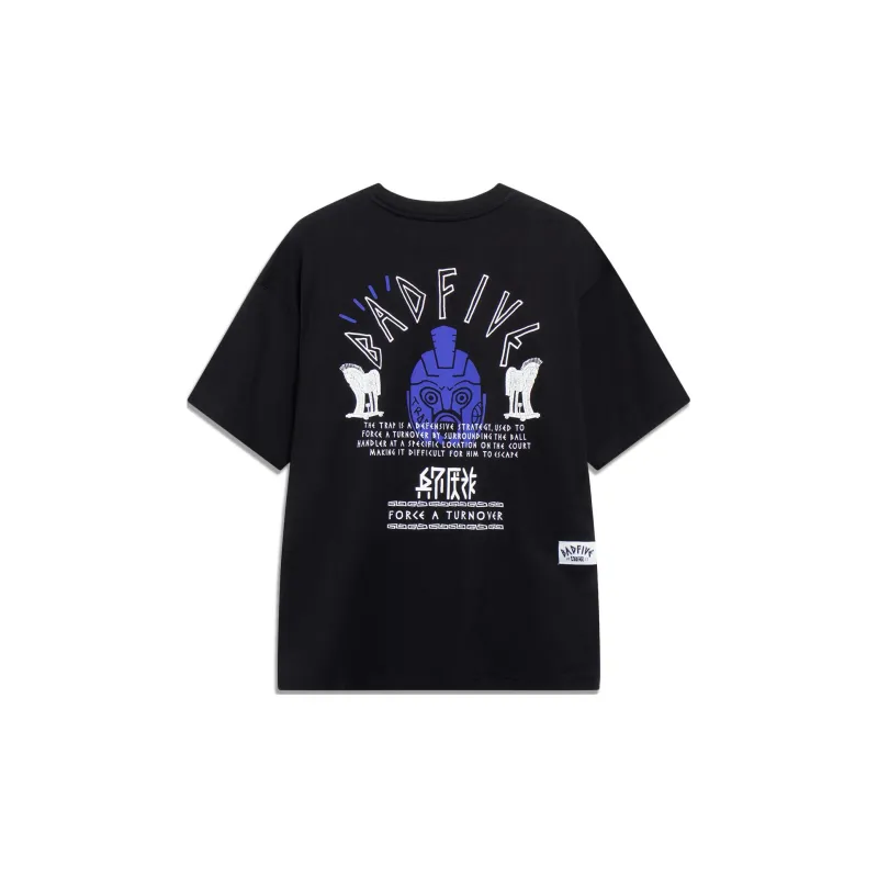 LINING Badfive T Shirts Men Black-1