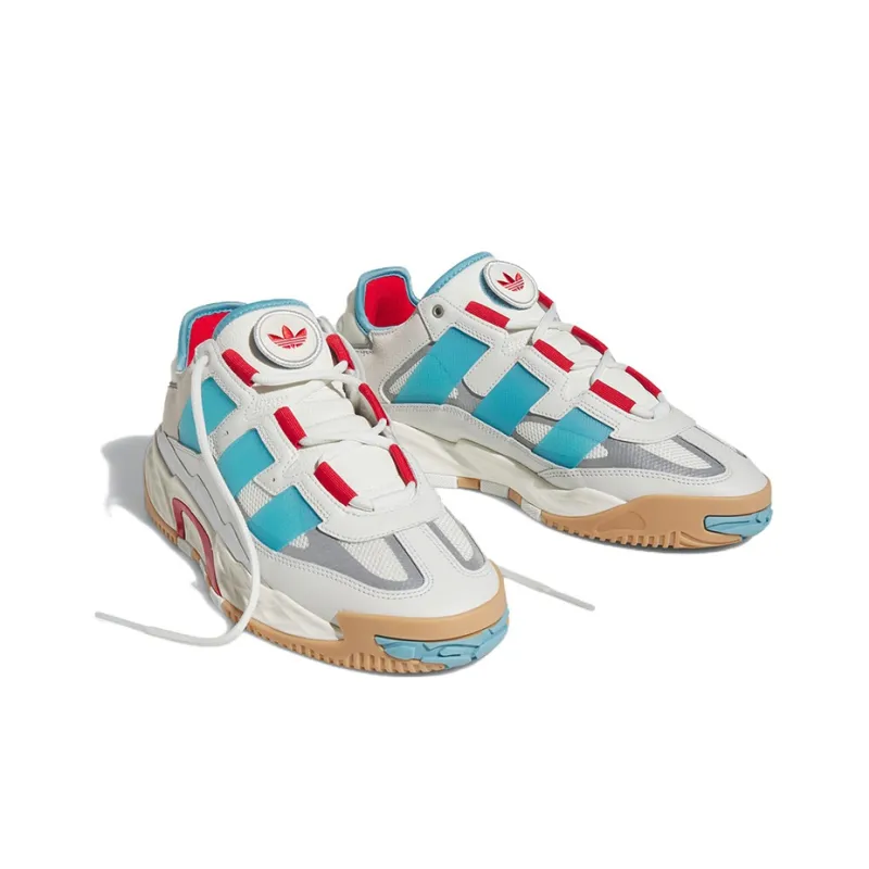 Adidas Niteball Shoes 'Crystal White Preloved Blue'-2