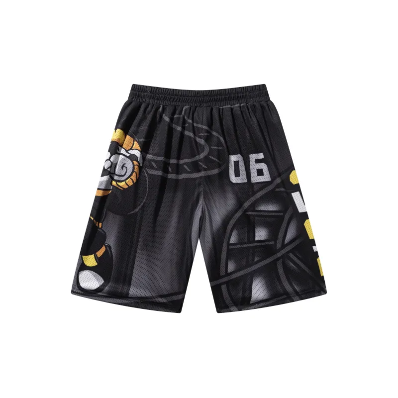 FireMonkey Basketball Shorts Unisex-1