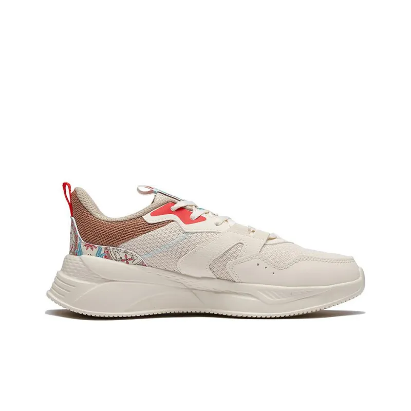 361° Cushioning, Slip Resistant, And Abrasion Resistant Low Top Sports Casual Shoes Women's Beige Copper-1