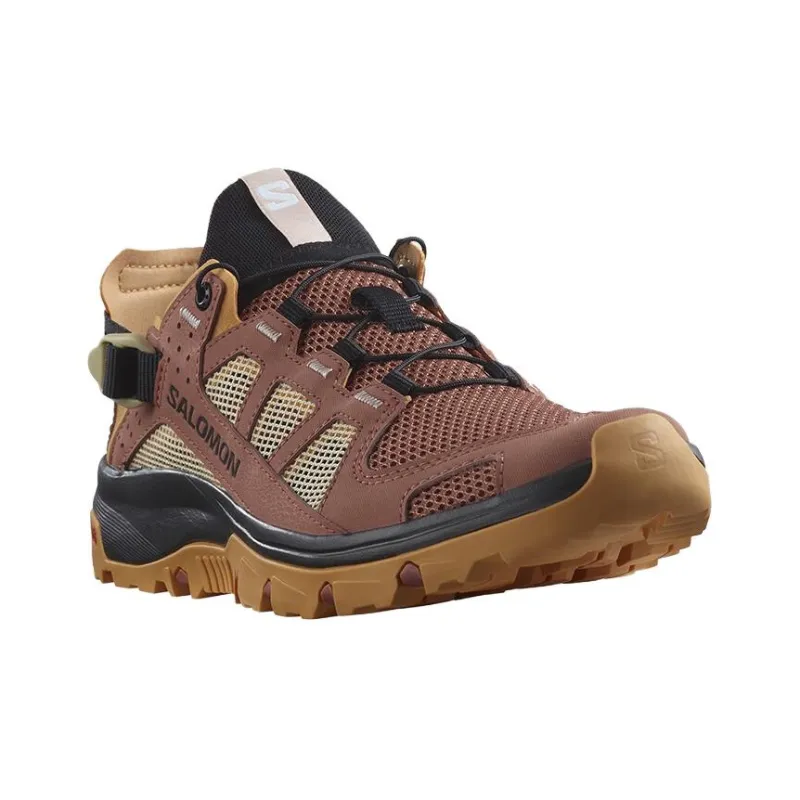 SALOMON Techamphibian 5 Cushioning, Wear Resistant Low Top Outdoor Shoes Women's Yellow-1