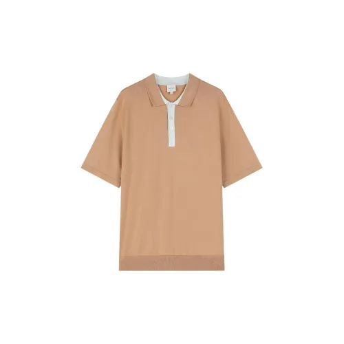 Paul Smith Polo Shirts Men Tan