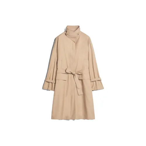 MaxMara Trench Coats Women's Camel