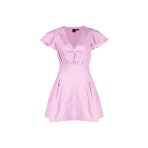 PINKO Short-Sleeved Dresses Women's Pink