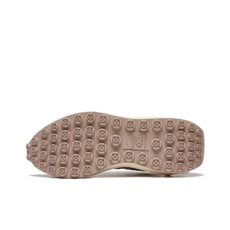 LiNing Radius Anti Slip Wear Resistant Low Top Sports Casual Shoes Women's Ecru Umber-4