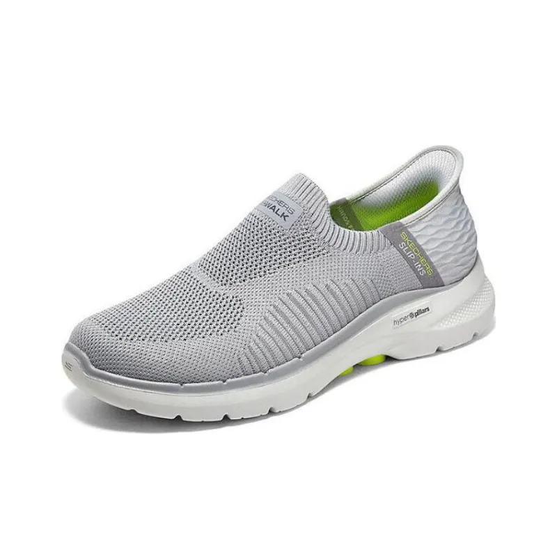 Skechers Go Walk 6 'Grey Yellow'-2