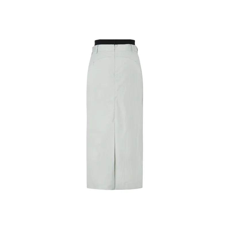 Feiyue X MO&CO Dafu Feiyue Cooperation Series Casual Long Skirts Women's-3