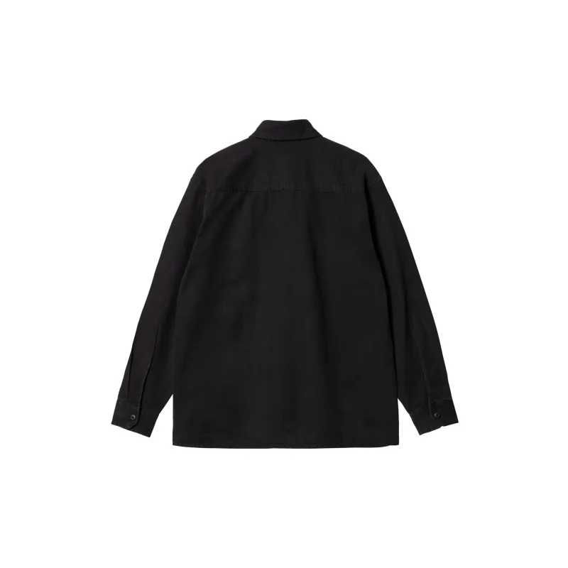Carhartt WIP Logo patch Cotton Shirt-1