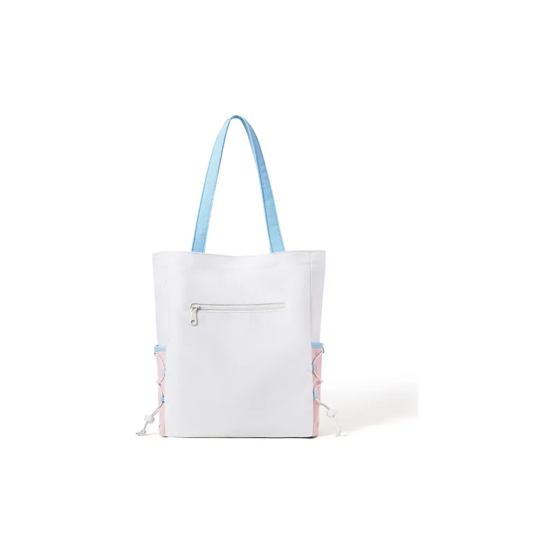 Miffy Oxford Tote Bag, Shoulder Bag, Handbag Women's Blue Pink/Khaki-2