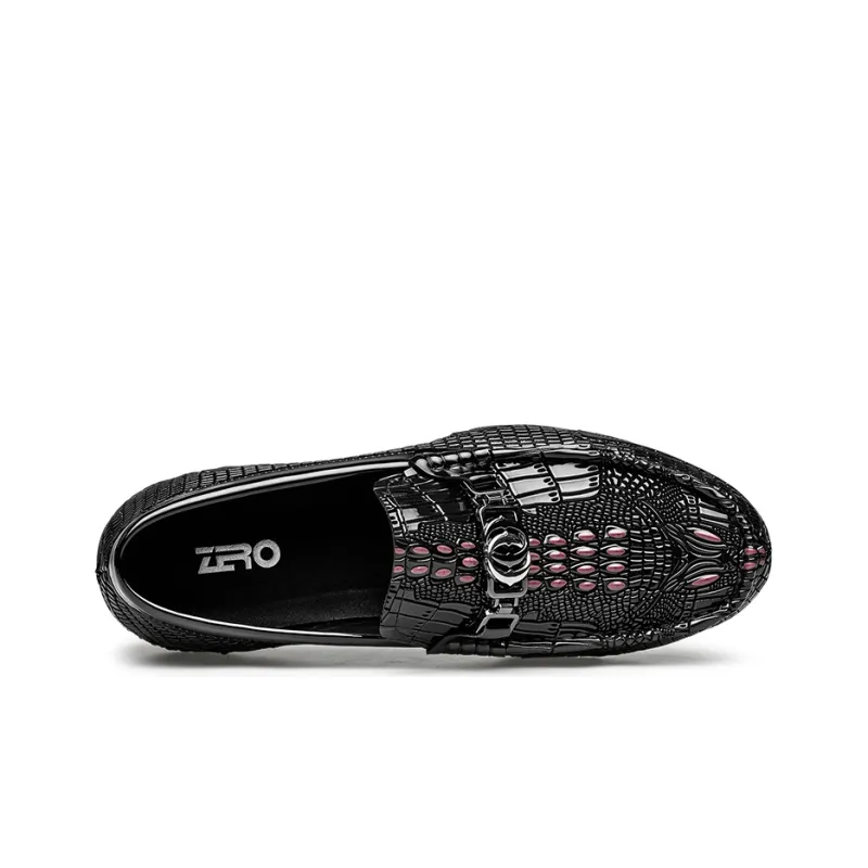 ZRO Men's Casual Shoes Men Low Top Black Gray/Black/Black Red-17