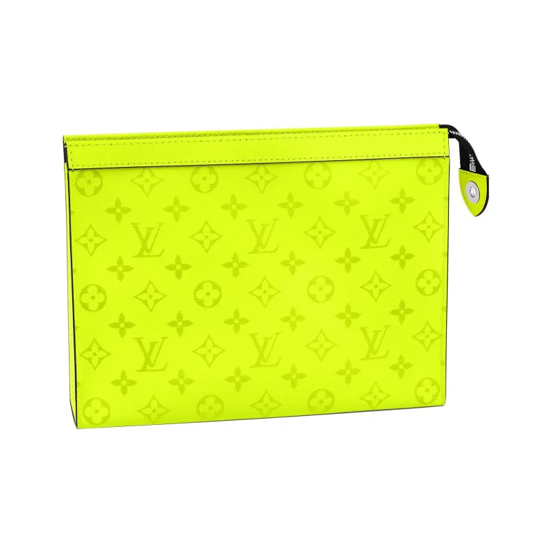 LOUIS VUITTON Pochette Voyage Neon Yellow-1