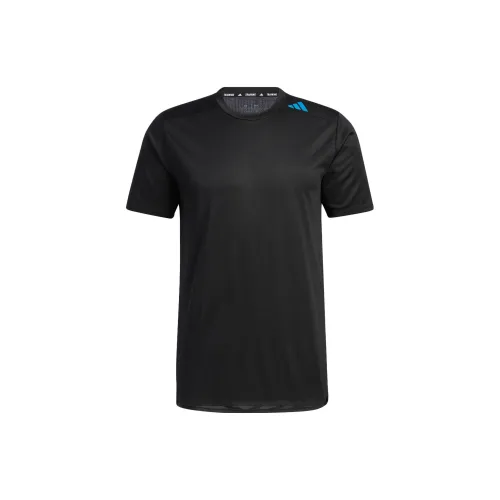 Adidas Hiit T-Shirts Men Black