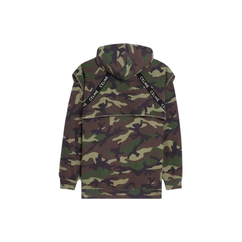 CELINE SS23 Sweatshirt Men's Army Green-1