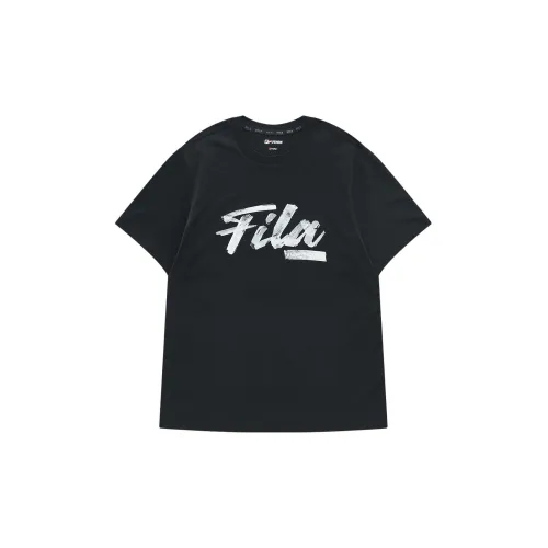 FILA FUSION QR T-Shirts Men Pitch Black