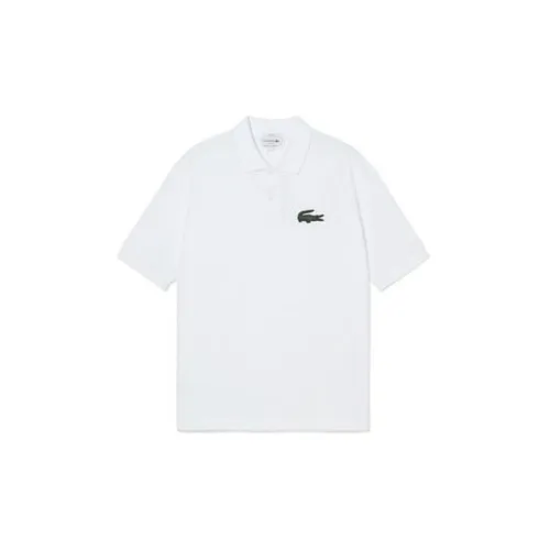 LACOSTE Polo Shirts Men White