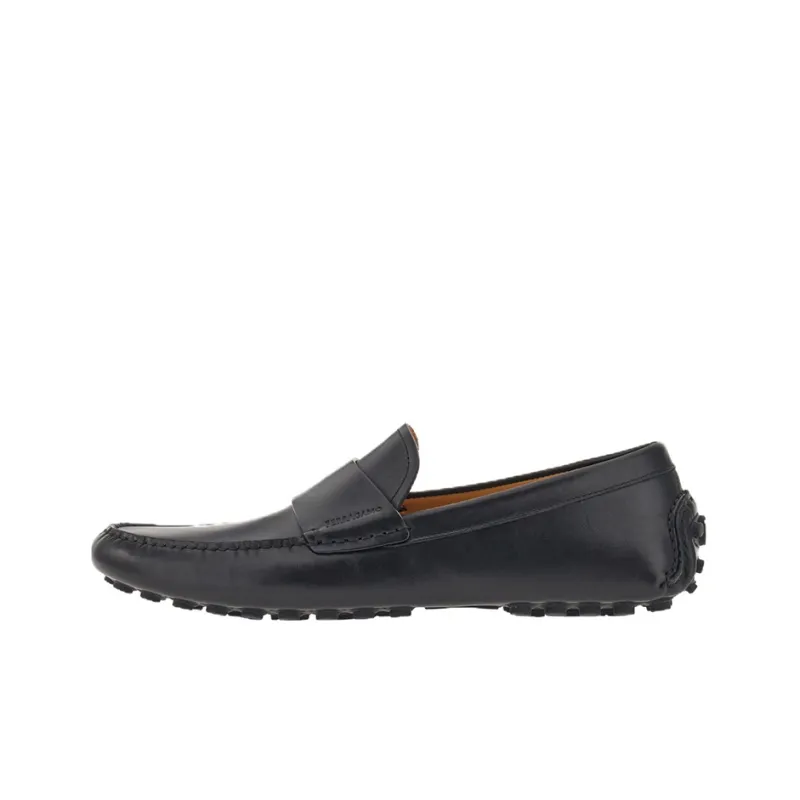FERRAGAMO Saddle Casual Shoes Men's Black-0